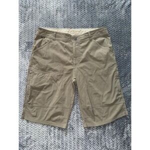 Kuhl Mens Khaki Hiking Shorts Outdoor Cargo‎ Casual Activewear Size 38